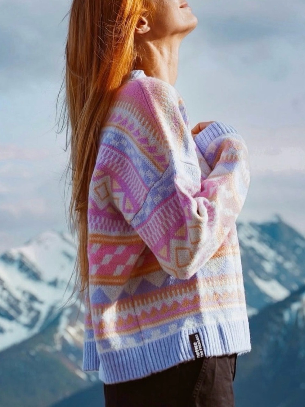 Notice the Reckless Northern Sunset Sweater